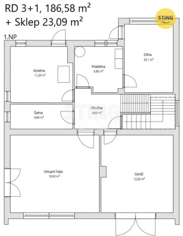 Prodej rodinného domu, Polešovice, 100 m2