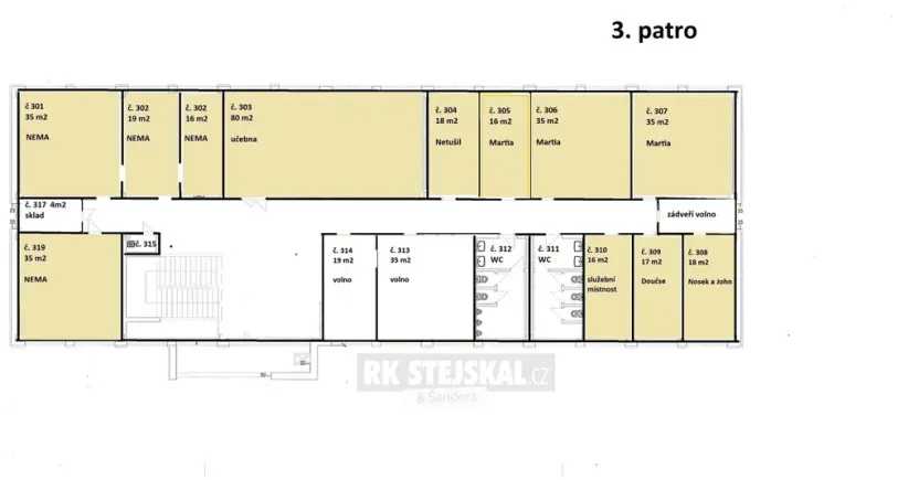 Pronájem kanceláře, České Budějovice - České Budějovice 3, K. Světlé, 70 m2