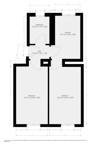 Pronájem bytu 2+1, Praha - Žižkov, Lipanská, 45 m2