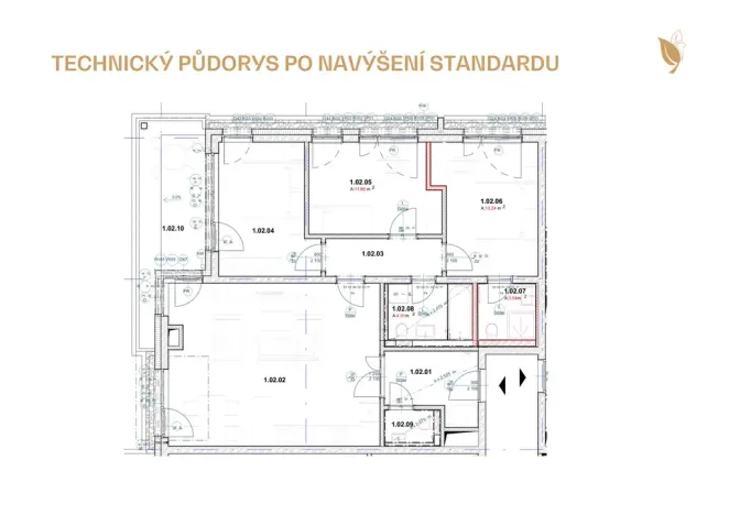 Prodej bytu 4+kk, Praha - Dolní Chabry, Měděnecká, 101 m2
