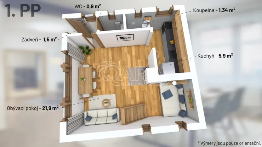 Prodej chaty, Týnec nad Sázavou - Čakovice, 99 m2