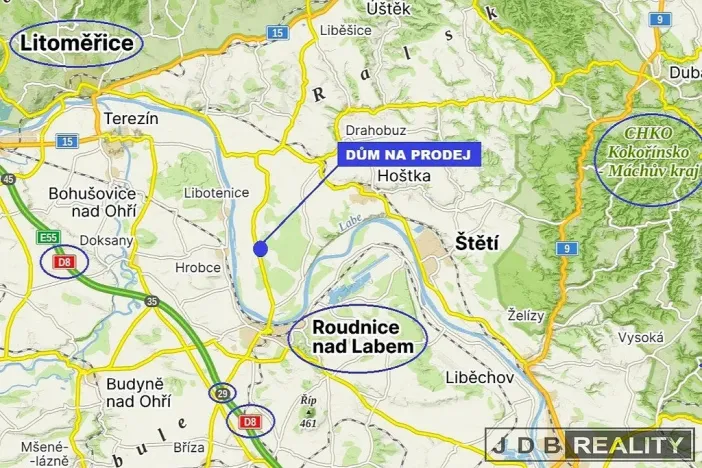 Prodej rodinného domu, Roudnice nad Labem, 85 m2