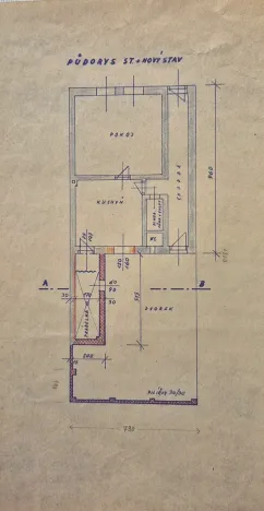 Prodej rodinného domu, Třeboň, Jablonského, 90 m2