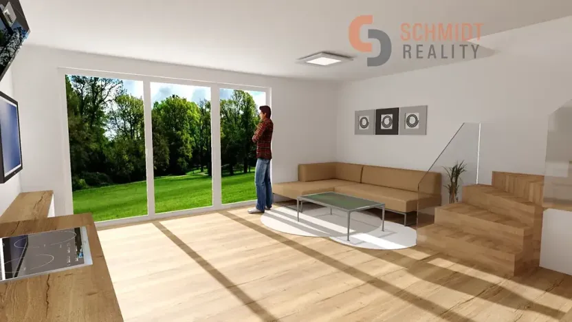 Pronájem bytu 2+kk, Březí, Lipová, 46 m2
