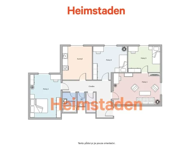 Pronájem bytu 4+1, Havířov - Město, Hlavní třída, 104 m2