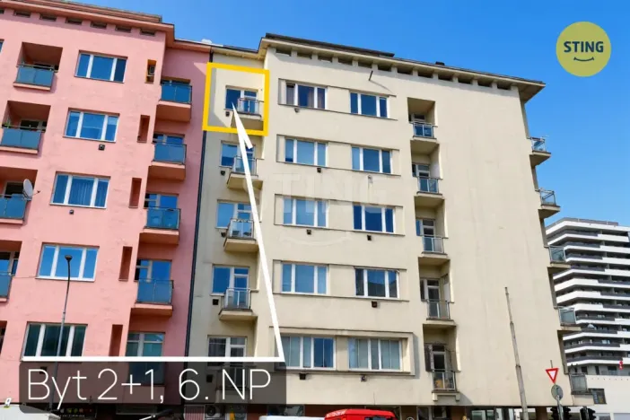 Prodej bytu 2+1, Brno, Příkop, 50 m2