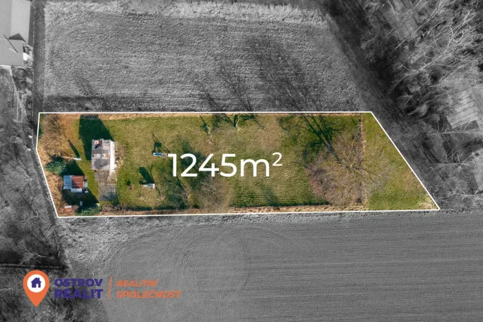 Prodej zahrady, Náklo, 1245 m2