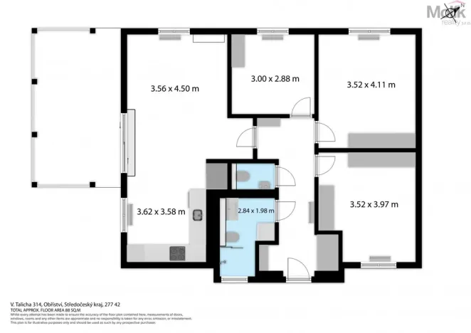 Prodej rodinného domu, Obříství, V. Talicha, 104 m2