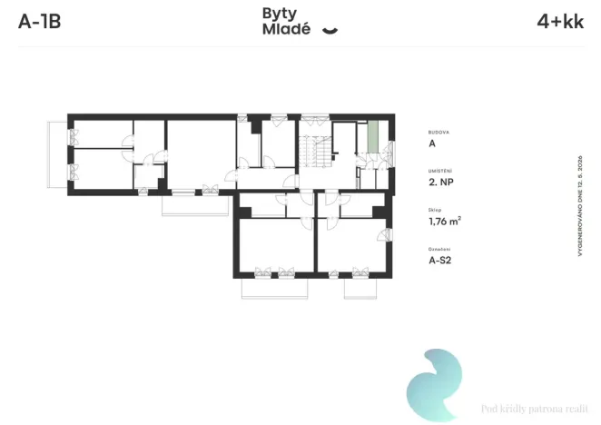 Prodej bytu 4+kk, České Budějovice - České Budějovice 5, 79 m2