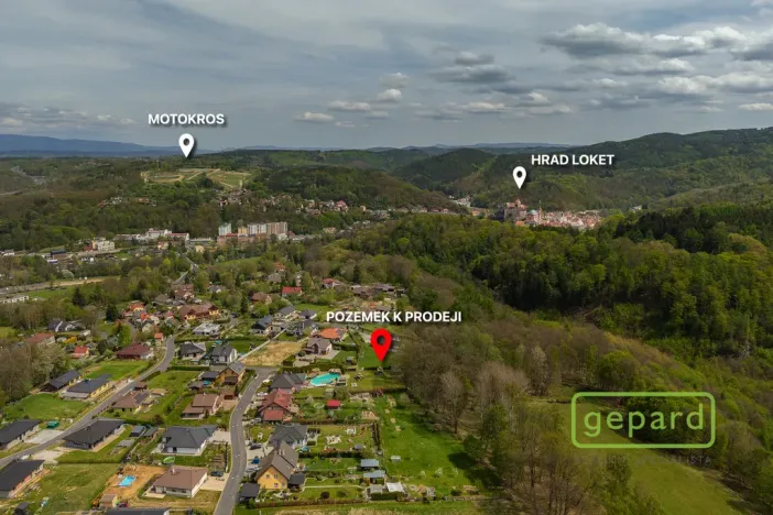 Prodej pozemku pro bydlení, Loket, 730 m2