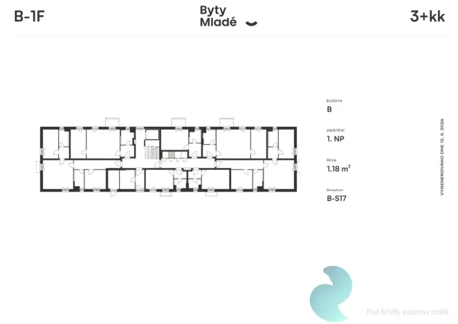 Prodej bytu 3+kk, České Budějovice - České Budějovice 5, 84 m2