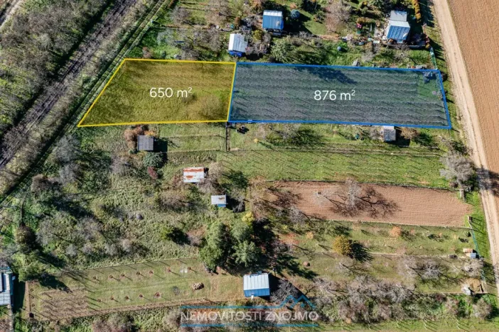 Prodej zahrady, Dobšice, 879 m2