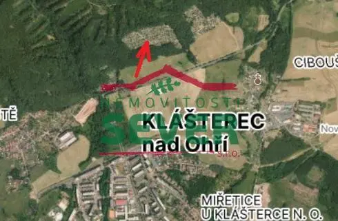 Prodej zahrady, Klášterec nad Ohří - Miřetice u Klášterce nad Ohří, 285 m2