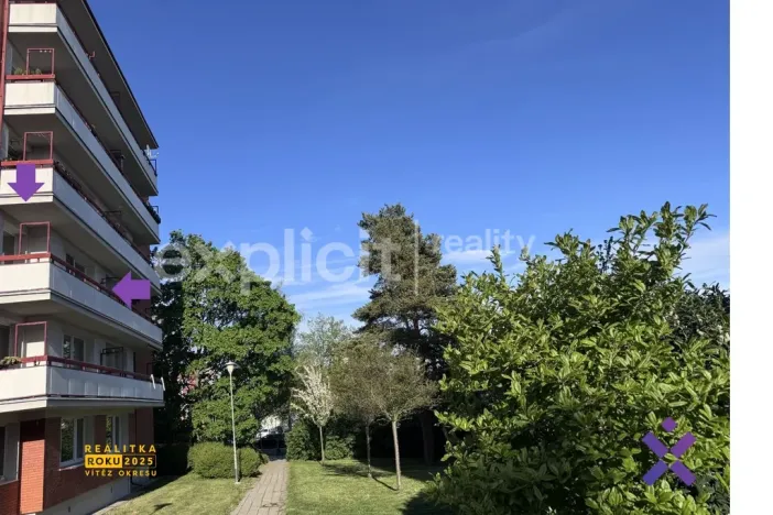 Pronájem bytu 3+1, Zlín, Větrná, 74 m2