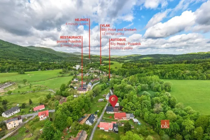 Prodej rodinného domu, Bílý Potok, 284 m2