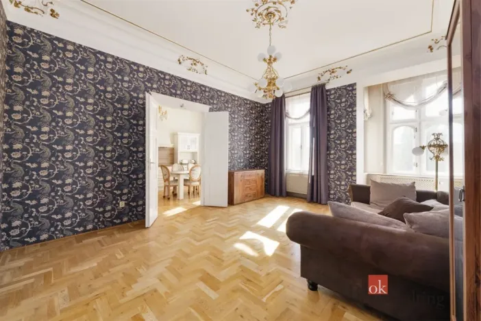Pronájem bytu 3+1, Praha - Nové Město, Masarykovo nábřeží, 114 m2