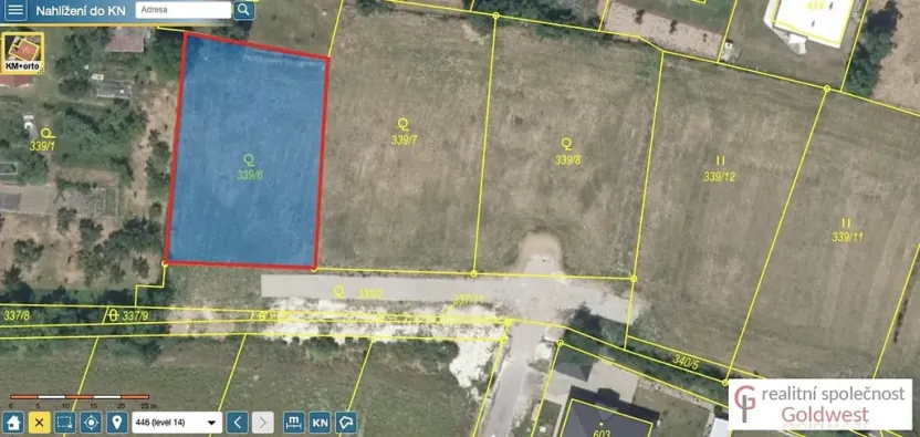 Prodej pozemku pro bydlení, Konárovice, Zadní Zájezd, 1074 m2