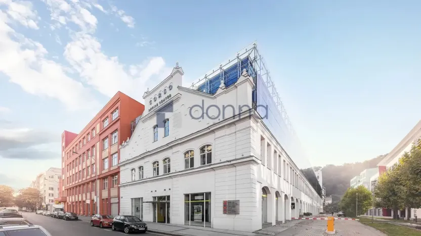 Pronájem kanceláře, Praha, Křižíkova, 201 m2