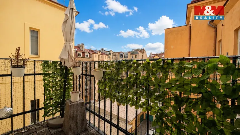 Pronájem bytu 1+kk, Praha - Holešovice, Šimáčkova, 35 m2