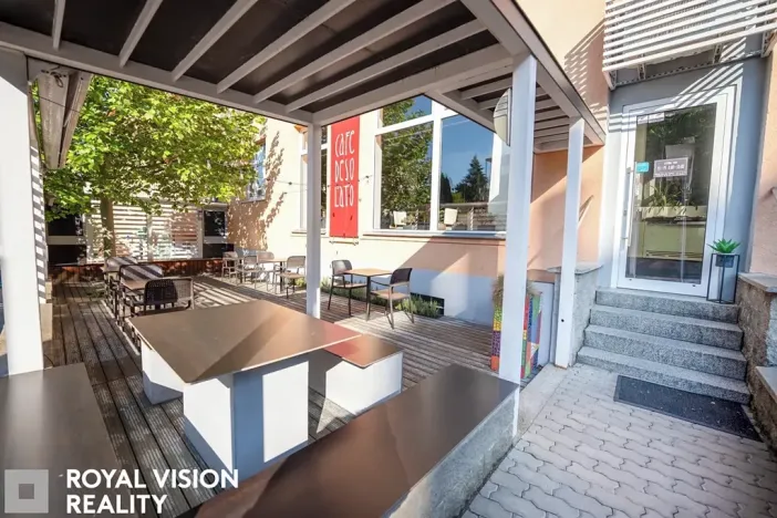 Pronájem restaurace, Brno, Martinkova, 210 m2