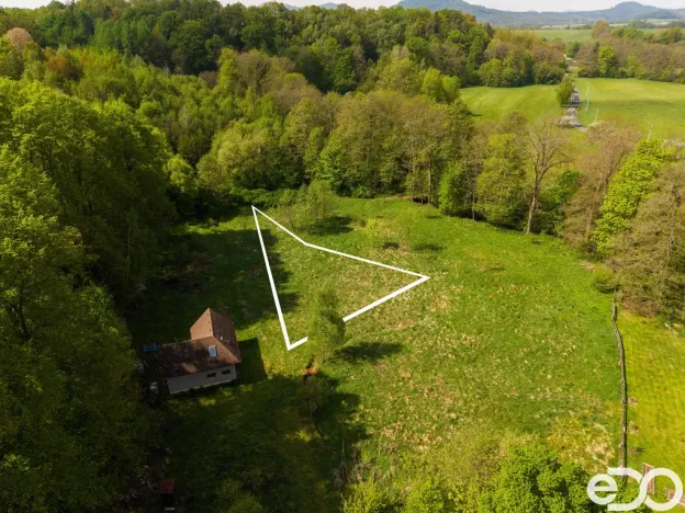 Prodej zahrady, Kunratice u Cvikova, 615 m2