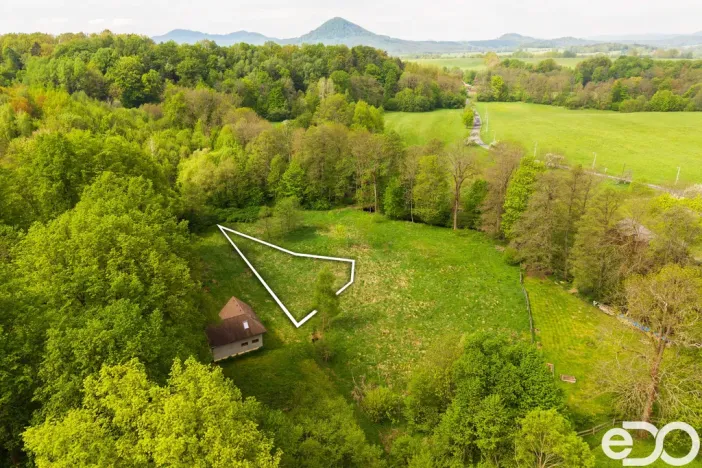 Prodej zahrady, Kunratice u Cvikova, 615 m2