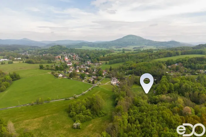 Prodej pozemku pro bydlení, Kunratice u Cvikova, 615 m2