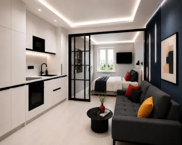 Prodej bytu 2+kk, Praha - Vysočany, Skloněná, 19 m2