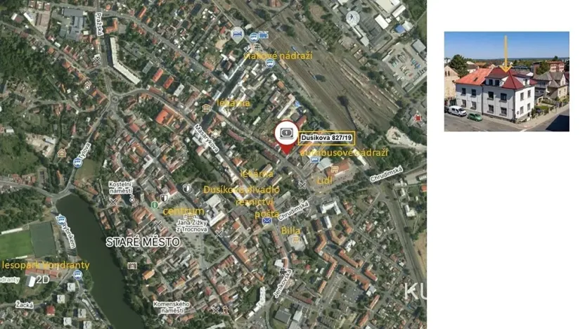 Prodej bytu 2+kk, Čáslav, Dusíkova, 74 m2