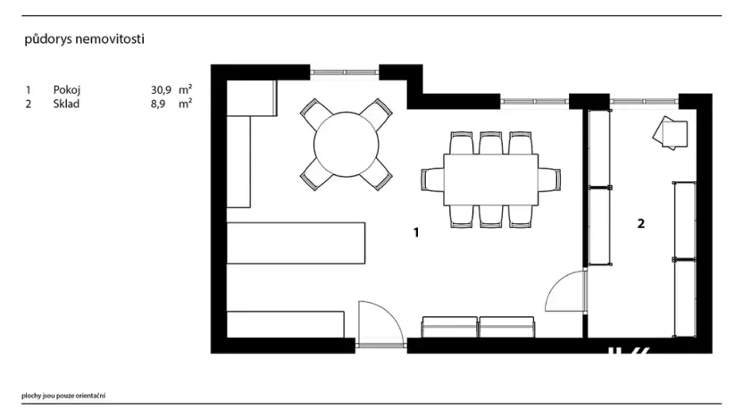 Prodej bytu 3+1, Seč, 88 m2