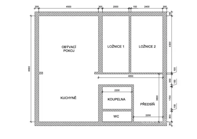 Pronájem bytu 3+kk, Děčín, Kamenická, 70 m2