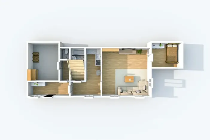 Prodej rodinného domu, Jablonné v Podještědí, Švermova, 96 m2