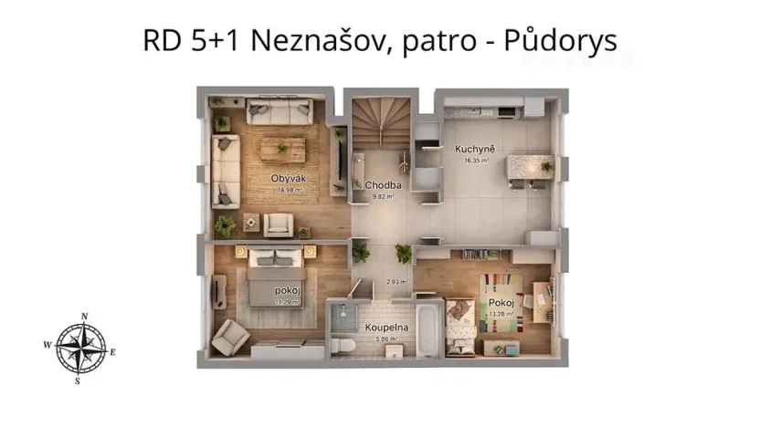 Prodej rodinného domu, Všemyslice, 163 m2