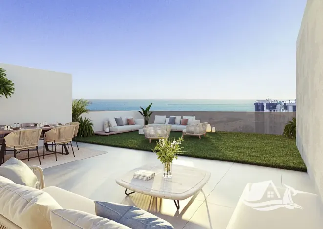 Prodej bytu 3+kk, Orihuela, Španělsko, Paseo Marítimo de Punta Prima, 82 m2