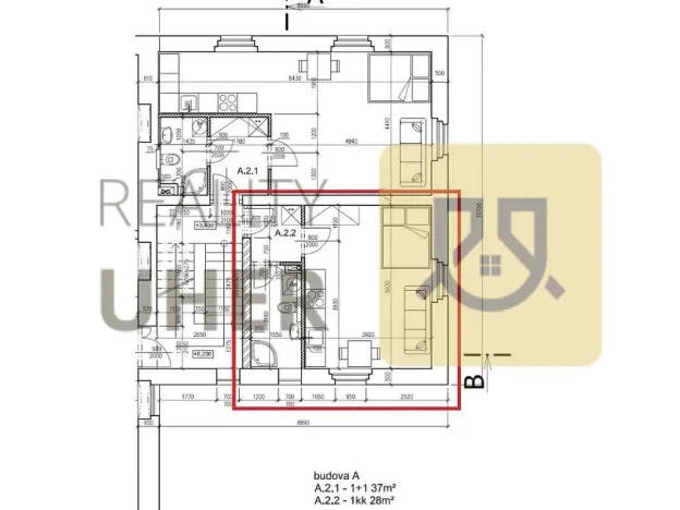 Pronájem bytu 1+kk, Mělník, Mýtní, 28 m2