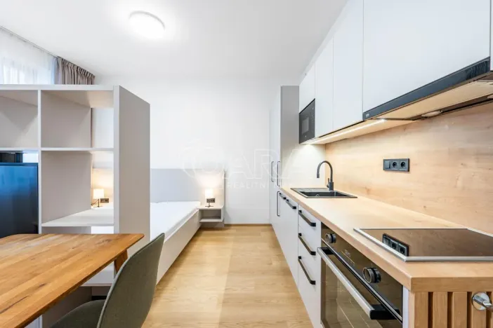Pronájem bytu 1+kk, Praha - Karlín, Pobřežní, 28 m2