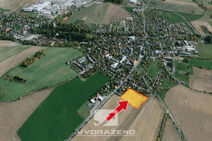 Prodej pole, Solnice, 744 m2