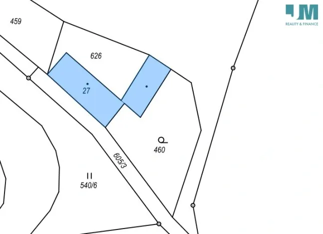 Prodej podílu 4/27 pole, Dolní Město - Meziklasí, 1125 m2