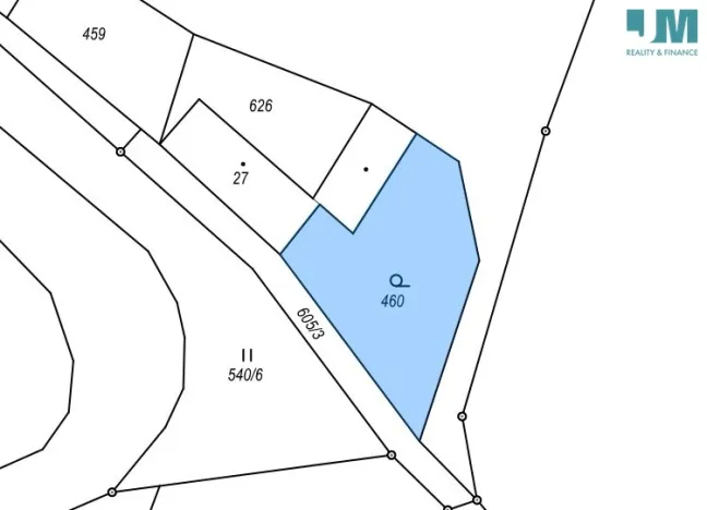 Prodej podílu 4/27 pole, Dolní Město - Meziklasí, 1125 m2