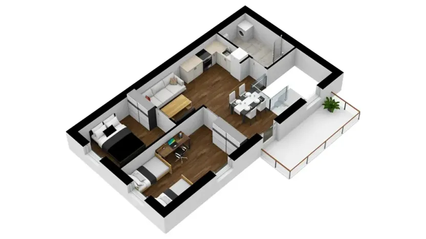 Prodej bytu 3+kk, Doksy, Pod Borným, 73 m2