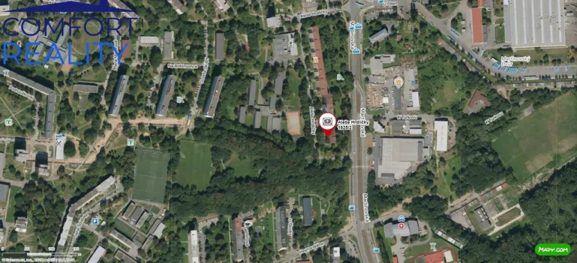 Pronájem bytu 3+kk, Ostrava - Poruba, Aleše Hrdličky, 61 m2