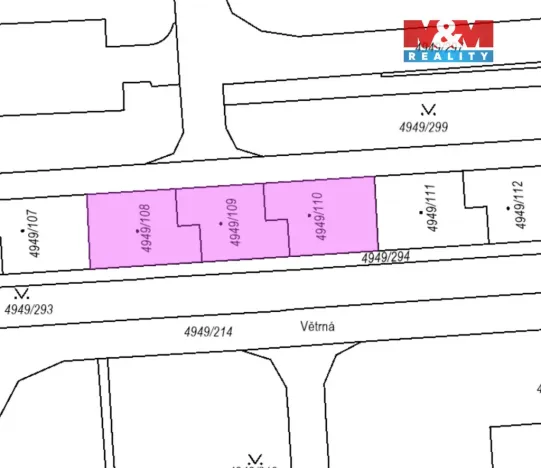 Pronájem bytu 2+1, Ústí nad Labem - Severní Terasa, Větrná, 64 m2
