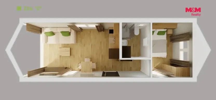 Prodej rodinného domu, Vítězná - Kocléřov, 35 m2
