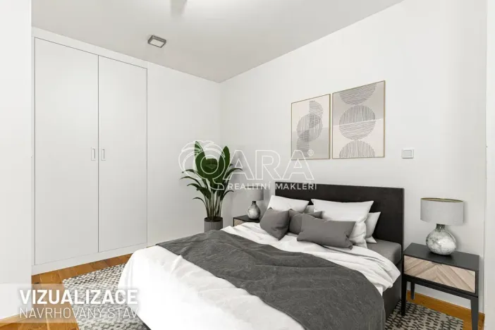 Pronájem bytu 2+kk, Praha - Vinohrady, Perucká, 41 m2