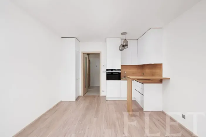 Pronájem bytu 1+kk, Praha - Vysočany, Bassova, 28 m2