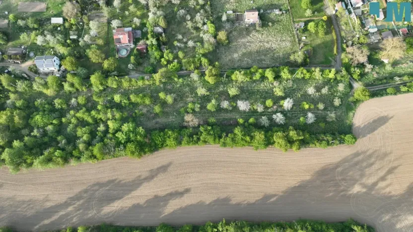 Prodej zahrady, Třebíč, 1057 m2