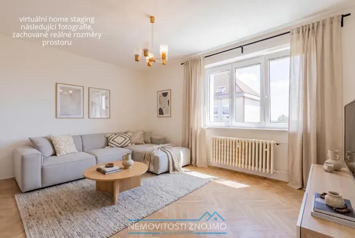 Prodej bytu 2+1, Znojmo, Smetanova, 54 m2