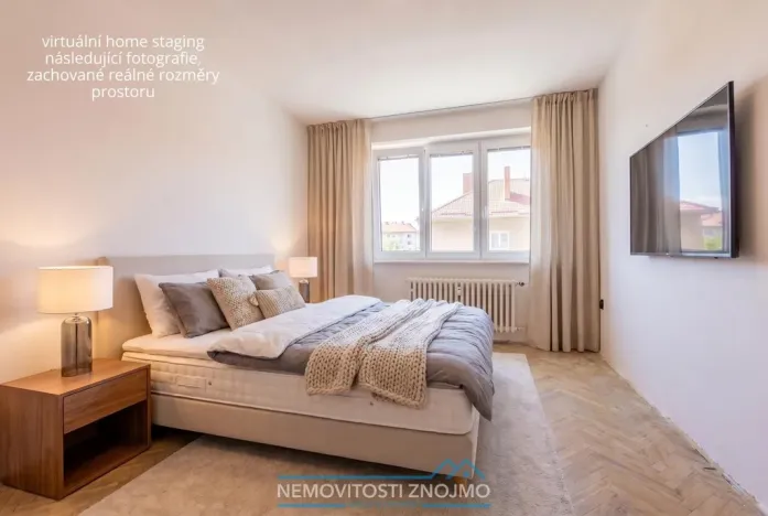 Prodej bytu 2+1, Znojmo, Smetanova, 54 m2