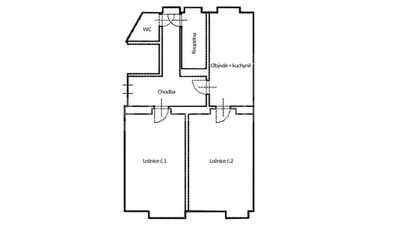 Pronájem bytu 2+1, Praha - Libeň, Na hrázi, 86 m2