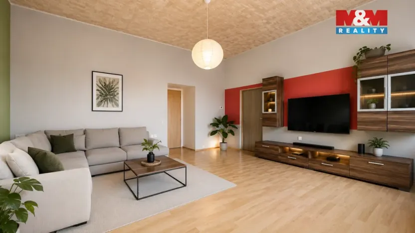 Prodej bytu 3+1, Uničov, Sadová, 78 m2